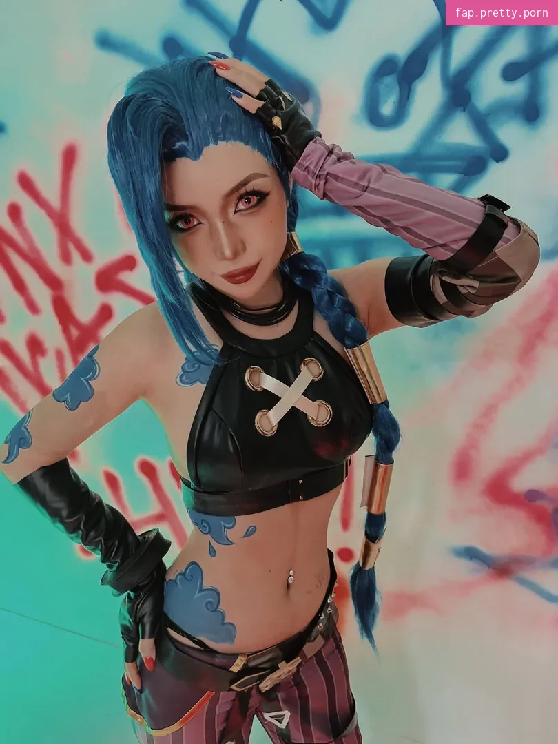 Jinx Cosplay Arcane - Photo #52
