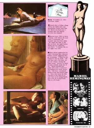 Mariel Hemingway