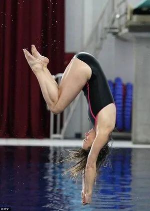 Michaela Strachan Swimming