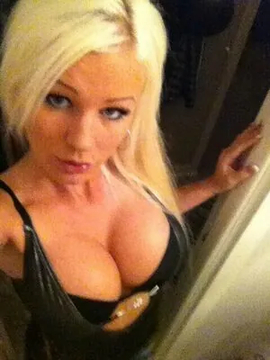 Nadja Boström from Sweden (Big enhanced tits)