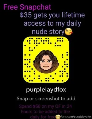 purplelaydfox