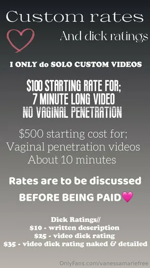 vanessaxxvofree